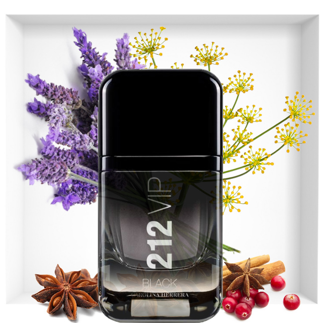 Carolina Herrera 212 VIP Black | Reastars Perfume and Beauty magazine