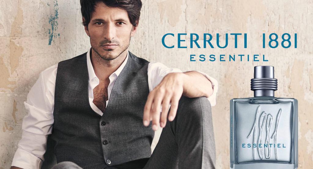 1881 Essentiel, a new fragrance for men from Cerruti