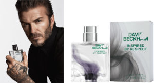 David Beckham Inspired By Respect | Perfume and Beauty magazine