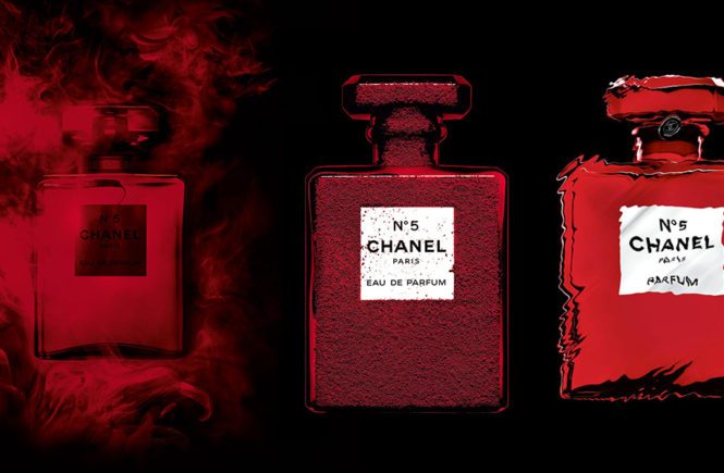 chanel no 5 limited edition red boots
